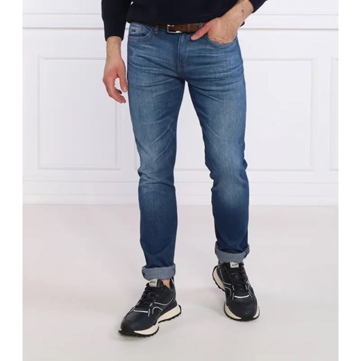 BOSS BLACK Jeansy DELAWARE3-1 | Slim Fit ze sklepu Gomez Fashion Store w kategorii Jeansy męskie - zdjęcie 185013349