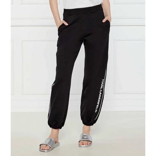 Karl Lagerfeld Spodnie dresowe | Regular Fit ze sklepu Gomez Fashion Store w kategorii Spodnie damskie - zdjęcie 185013427