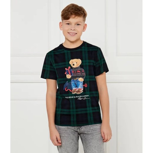 POLO RALPH LAUREN T-shirt | Regular Fit ze sklepu Gomez Fashion Store w kategorii T-shirty chłopięce - zdjęcie 185013618