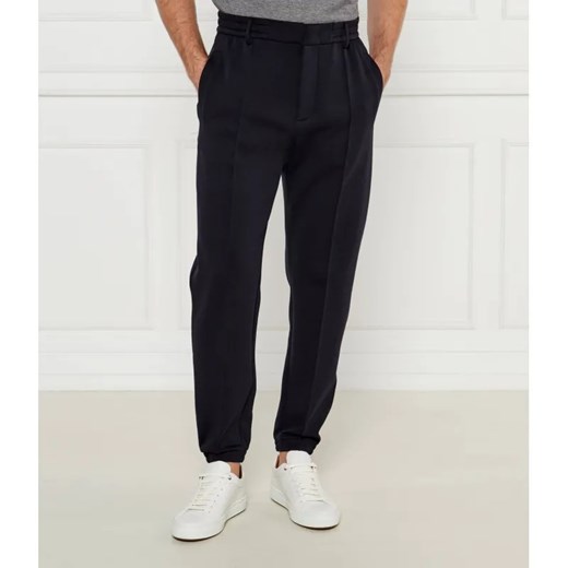 Emporio Armani Spodnie | Relaxed fit | z dodatkiem wełny ze sklepu Gomez Fashion Store w kategorii Spodnie męskie - zdjęcie 185013627