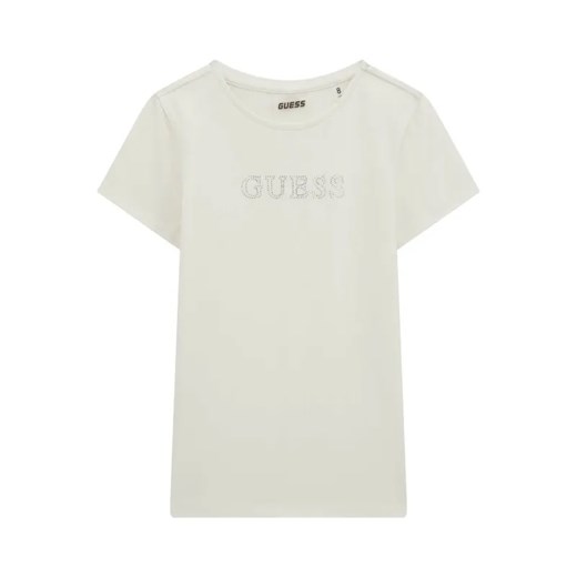 Guess T-shirt | Regular Fit ze sklepu Gomez Fashion Store w kategorii Bluzki dziewczęce - zdjęcie 185013775