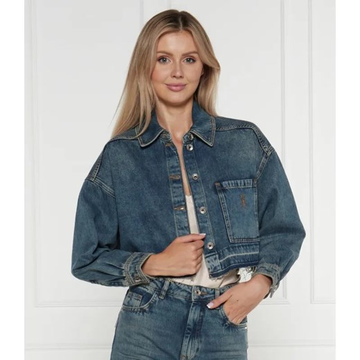 Patrizia Pepe Jeansowa kurtka | Regular Fit ze sklepu Gomez Fashion Store w kategorii Kurtki damskie - zdjęcie 185013789