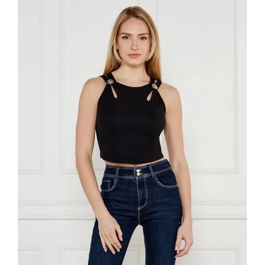GUESS Top ZAMA | Cropped Fit ze sklepu Gomez Fashion Store w kategorii Bluzki damskie - zdjęcie 185013909