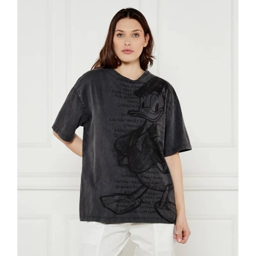Desigual T-shirt DONALD | Desigual x Disney | Regular Fit ze sklepu Gomez Fashion Store w kategorii Bluzki damskie - zdjęcie 185014006