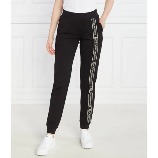EA7 Spodnie dresowe | Regular Fit ze sklepu Gomez Fashion Store w kategorii Spodnie damskie - zdjęcie 185014108