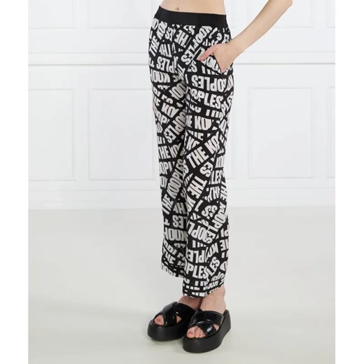 The Kooples Jedwabne spodnie | Straight fit ze sklepu Gomez Fashion Store w kategorii Spodnie damskie - zdjęcie 185014125
