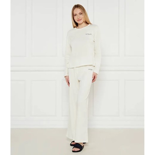 Karl Lagerfeld Piżama Hotel Karl Ls Waffle | Relaxed fit ze sklepu Gomez Fashion Store w kategorii Piżamy damskie - zdjęcie 185014149