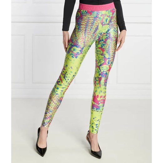 Versace Jeans Couture Legginsy | Slim Fit ze sklepu Gomez Fashion Store w kategorii Spodnie damskie - zdjęcie 185014197