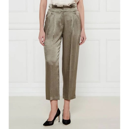 Marc Cain Spodnie WELS | Comfort fit | high waist ze sklepu Gomez Fashion Store w kategorii Spodnie damskie - zdjęcie 185014307