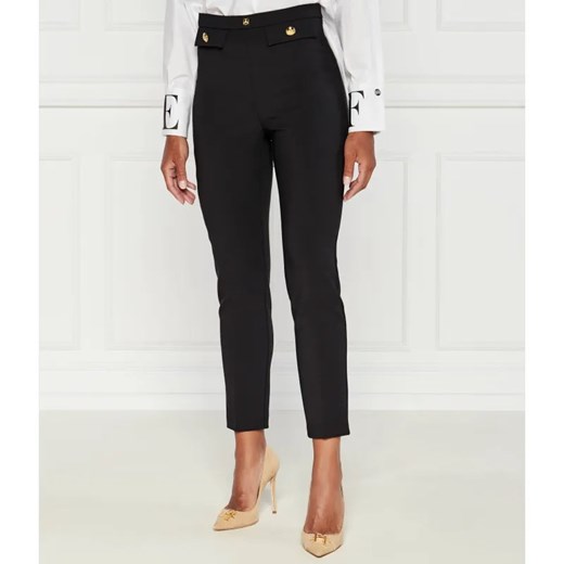 Elisabetta Franchi Spodnie | Slim Fit | high waist ze sklepu Gomez Fashion Store w kategorii Spodnie damskie - zdjęcie 185014319
