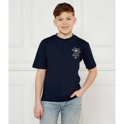 Tommy Hilfiger T-shirt | Regular Fit ze sklepu Gomez Fashion Store w kategorii T-shirty chłopięce - zdjęcie 185014435