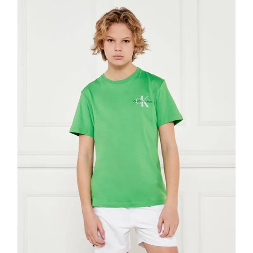 Calvin Klein Jeans T-shirt | Regular Fit ze sklepu Gomez Fashion Store w kategorii T-shirty chłopięce - zdjęcie 185014465