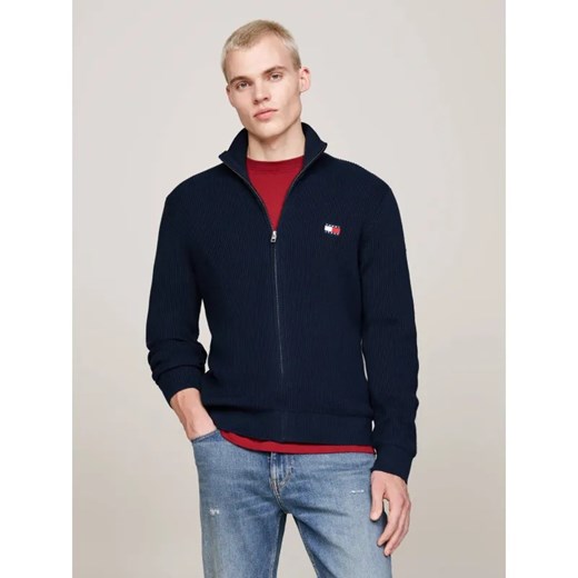 Tommy Jeans Sweter | Slim Fit | z dodatkiem wełny ze sklepu Gomez Fashion Store w kategorii Swetry męskie - zdjęcie 185014489