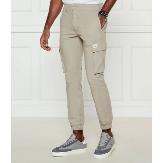 Calvin Klein Jeans Spodnie cargo ATMOSPHERE | Skinny fit ze sklepu Gomez Fashion Store w kategorii Spodnie męskie - zdjęcie 185014558