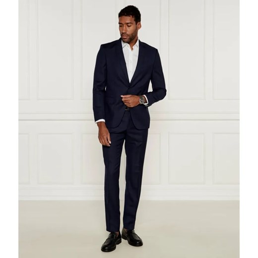 BOSS BLACK Wełniany garnitur Huge | Slim Fit ze sklepu Gomez Fashion Store w kategorii Garnitury męskie - zdjęcie 185014586