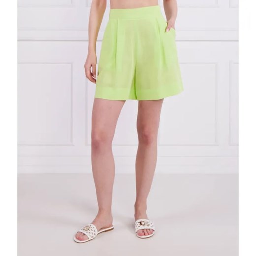 Liu Jo Szorty | Regular Fit | z dodatkiem lnu ze sklepu Gomez Fashion Store w kategorii Szorty - zdjęcie 185014597