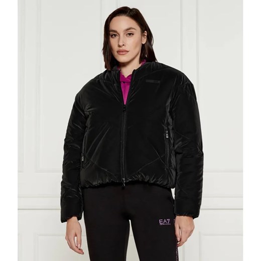 EA7 Kurtka bomber | Cropped Fit ze sklepu Gomez Fashion Store w kategorii Kurtki damskie - zdjęcie 185014627