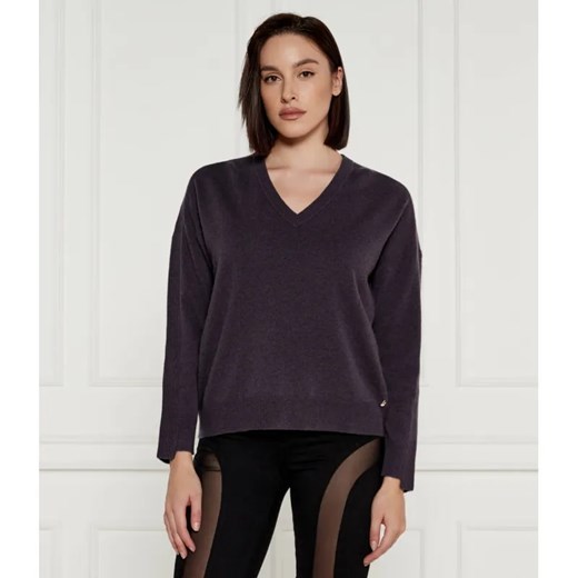 Liu Jo Wełniany sweter | Loose fit | z dodatkiem kaszmiru ze sklepu Gomez Fashion Store w kategorii Swetry damskie - zdjęcie 185014628
