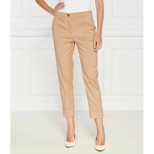 Marc Cain Spodnie cygaretki FORDON | Regular Fit | regular waist ze sklepu Gomez Fashion Store w kategorii Spodnie damskie - zdjęcie 185014686