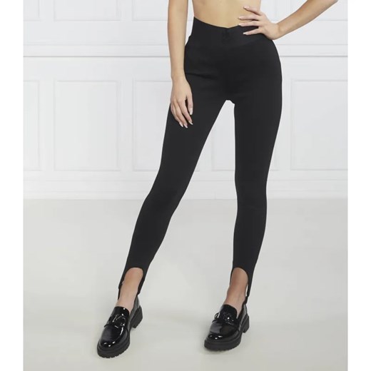 HUGO Legginsy Heruda | Slim Fit ze sklepu Gomez Fashion Store w kategorii Spodnie damskie - zdjęcie 185014787