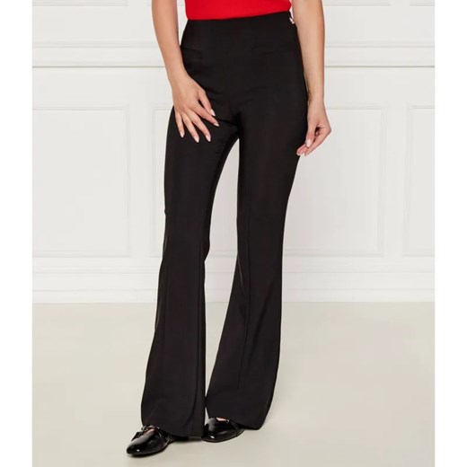 HUGO Spodnie Halaran | flare fit ze sklepu Gomez Fashion Store w kategorii Spodnie damskie - zdjęcie 185014809