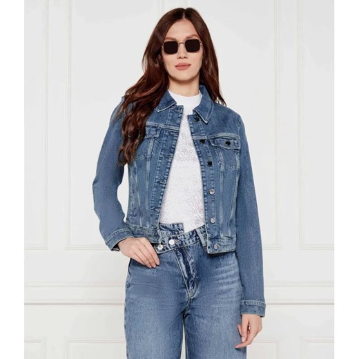 GUESS Kurtka jeansowa SEXY TRUCKER | Regular Fit ze sklepu Gomez Fashion Store w kategorii Kurtki damskie - zdjęcie 185014827