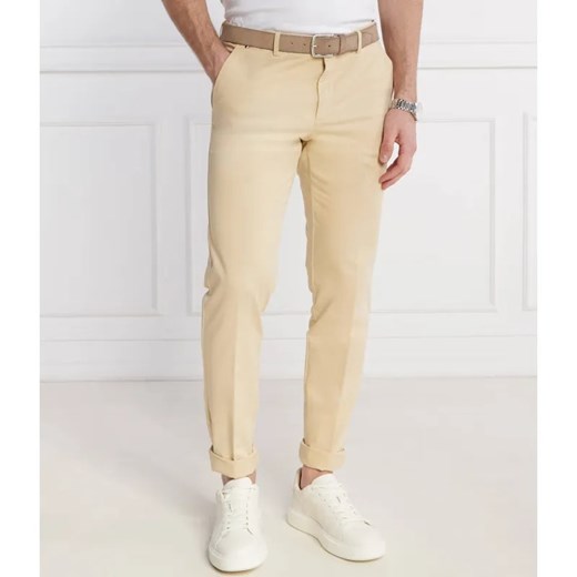 BOSS BLACK Spodnie chino Kaito1 | Slim Fit | stretch ze sklepu Gomez Fashion Store w kategorii Spodnie męskie - zdjęcie 185014857