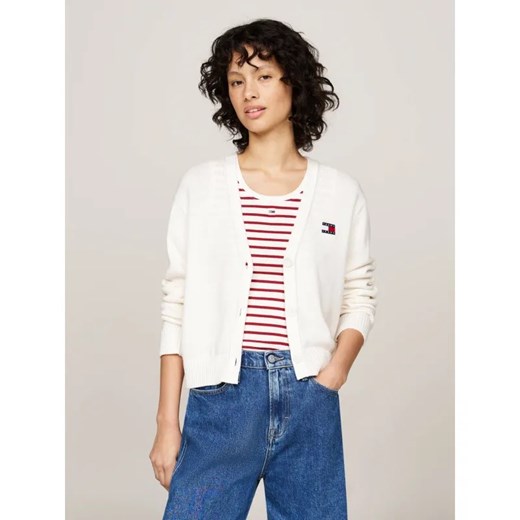 Tommy Jeans Kardigan ESSENTIAL | Oversize fit ze sklepu Gomez Fashion Store w kategorii Swetry damskie - zdjęcie 185014947