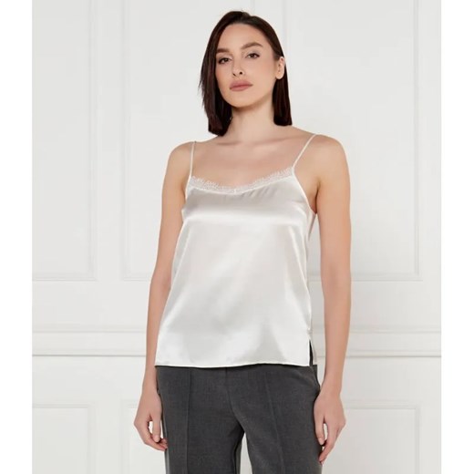 Marc Cain Jedwabny top | Regular Fit ze sklepu Gomez Fashion Store w kategorii Bluzki damskie - zdjęcie 185014969