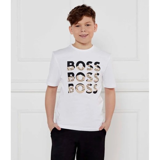 BOSS Kidswear T-shirt | Regular Fit ze sklepu Gomez Fashion Store w kategorii T-shirty chłopięce - zdjęcie 185014975
