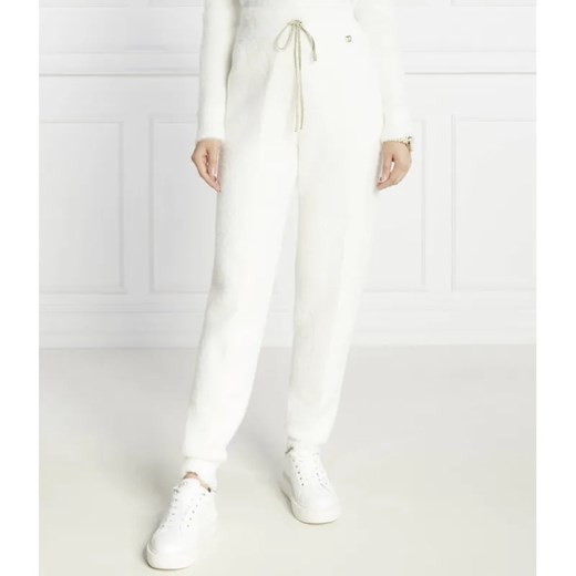 TWINSET Spodnie dzianinowe | Regular Fit ze sklepu Gomez Fashion Store w kategorii Spodnie damskie - zdjęcie 185015078