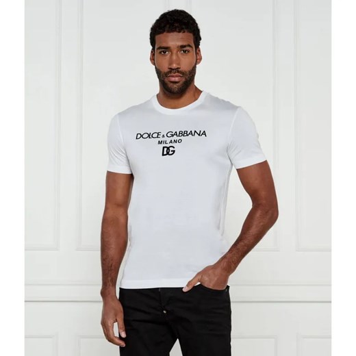Dolce & Gabbana T-shirt | Regular Fit ze sklepu Gomez Fashion Store w kategorii T-shirty męskie - zdjęcie 185015099