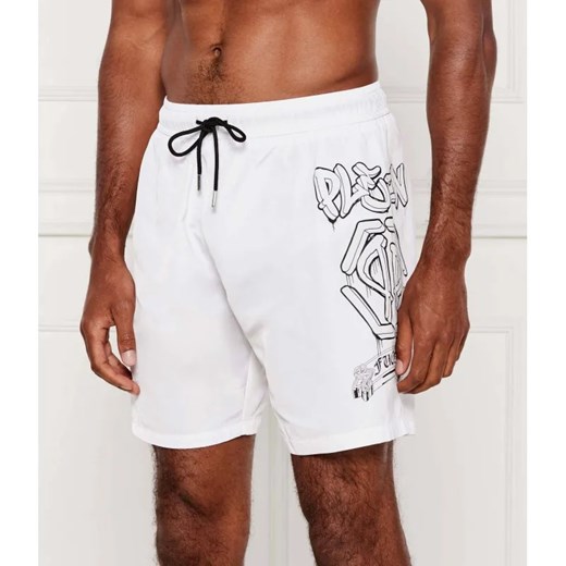 Philipp Plein Szorty kąpielowe Graffiti | Regular Fit ze sklepu Gomez Fashion Store w kategorii Kąpielówki - zdjęcie 185015207