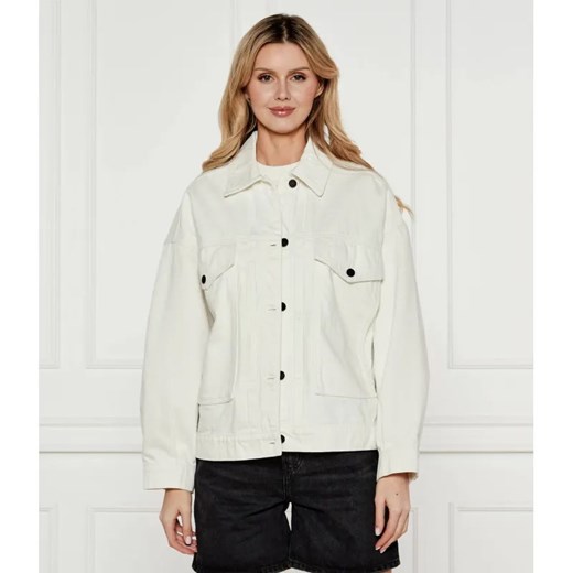 HUGO Kurtka jeansowa Gatria | Oversize fit ze sklepu Gomez Fashion Store w kategorii Kurtki damskie - zdjęcie 185015275