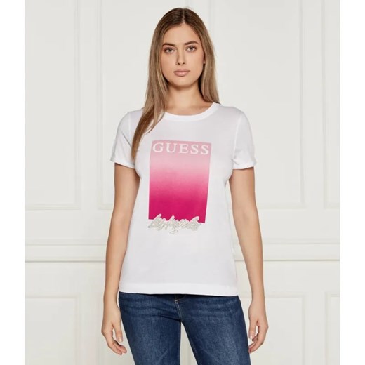 GUESS T-shirt | Regular Fit ze sklepu Gomez Fashion Store w kategorii Bluzki damskie - zdjęcie 185015285