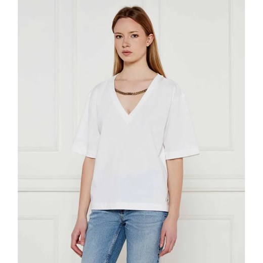 Marciano Guess T-shirt CHRISSY | Relaxed fit ze sklepu Gomez Fashion Store w kategorii Bluzki damskie - zdjęcie 185015297