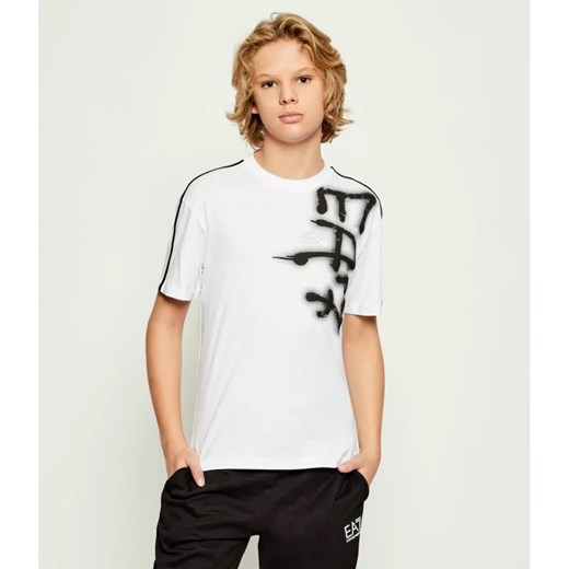 EA7 T-shirt | Modern fit ze sklepu Gomez Fashion Store w kategorii T-shirty chłopięce - zdjęcie 185015338