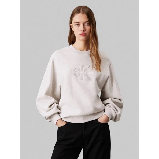 Calvin Klein Jeans Bluza Chenille | Regular Fit ze sklepu Gomez Fashion Store w kategorii Bluzy damskie - zdjęcie 185015368