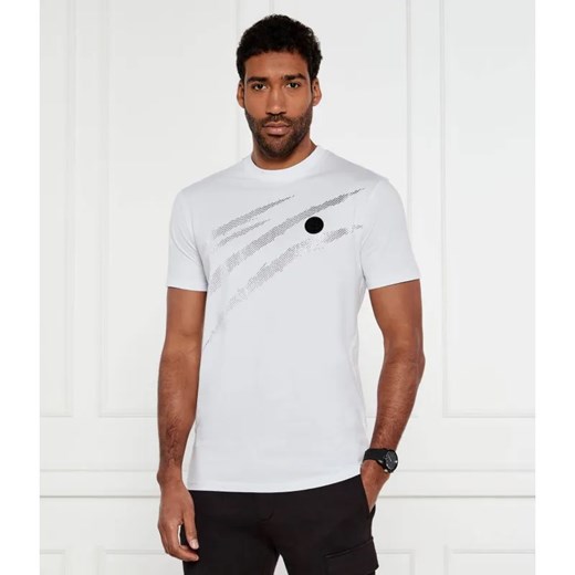 Plein Sport T-shirt Lamina Scratch | Regular Fit ze sklepu Gomez Fashion Store w kategorii T-shirty męskie - zdjęcie 185015408