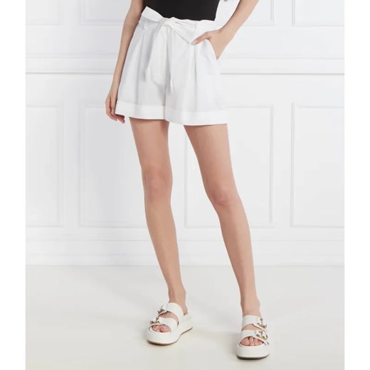 Pinko Szorty PRIMULA | Relaxed fit | z dodatkiem lnu ze sklepu Gomez Fashion Store w kategorii Szorty - zdjęcie 185015448