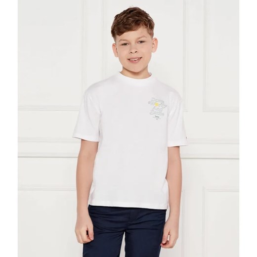Tommy Hilfiger T-shirt | Regular Fit ze sklepu Gomez Fashion Store w kategorii T-shirty chłopięce - zdjęcie 185015476