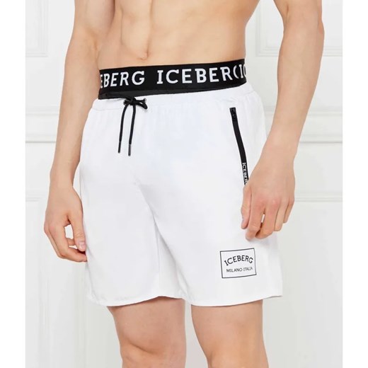 Iceberg Szorty kąpielowe | Regular Fit ze sklepu Gomez Fashion Store w kategorii Kąpielówki - zdjęcie 185015478