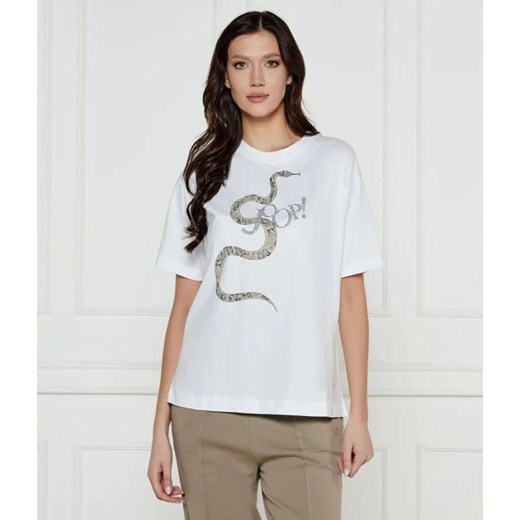 Joop! T-shirt 58 JE58Takita | Regular Fit ze sklepu Gomez Fashion Store w kategorii Bluzki damskie - zdjęcie 185015505