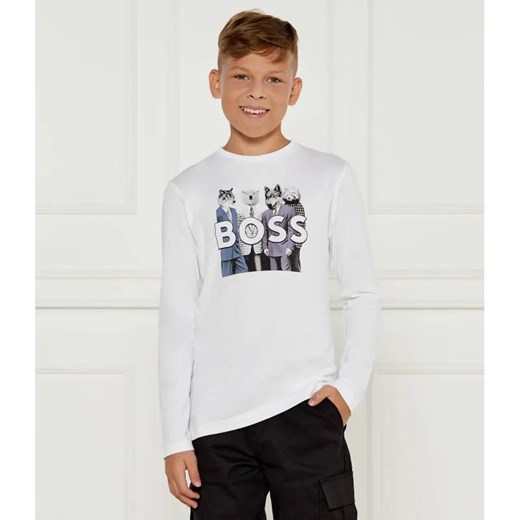 BOSS Kidswear Longsleeve | Regular Fit ze sklepu Gomez Fashion Store w kategorii T-shirty chłopięce - zdjęcie 185015509