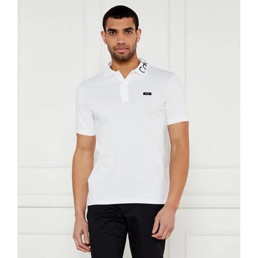 Calvin Klein Polo | Slim Fit | stretch pique ze sklepu Gomez Fashion Store w kategorii T-shirty męskie - zdjęcie 185015526