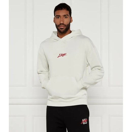 HUGO Bluza Dlogolong | Relaxed fit ze sklepu Gomez Fashion Store w kategorii Bluzy męskie - zdjęcie 185015599