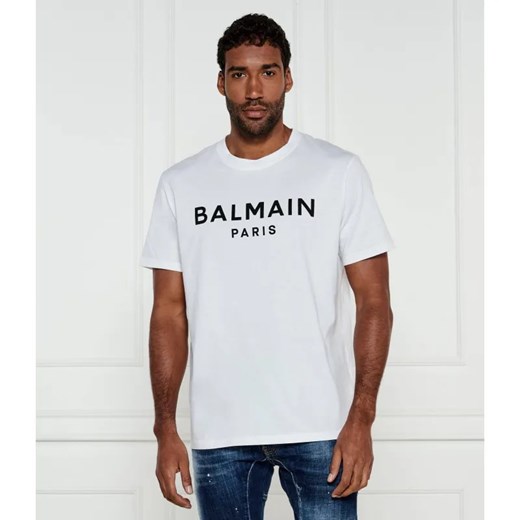 Balmain T-shirt | Regular Fit ze sklepu Gomez Fashion Store w kategorii T-shirty męskie - zdjęcie 185015635