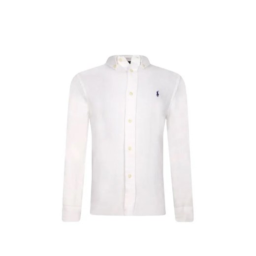 POLO RALPH LAUREN Lniana koszula | Regular Fit ze sklepu Gomez Fashion Store w kategorii Koszule chłopięce - zdjęcie 185015646