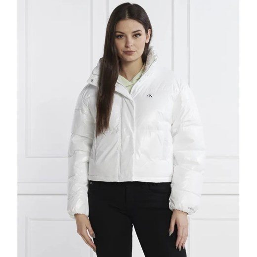 Calvin Klein Jeans Kurtka | Cropped Fit ze sklepu Gomez Fashion Store w kategorii Kurtki damskie - zdjęcie 185015725