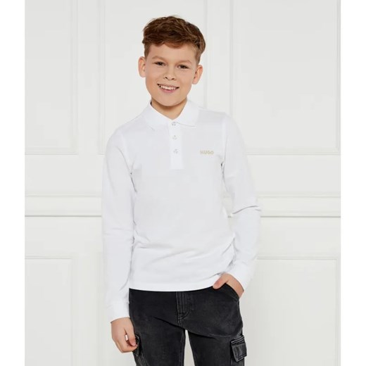HUGO KIDS Polo | Regular Fit ze sklepu Gomez Fashion Store w kategorii T-shirty chłopięce - zdjęcie 185015726